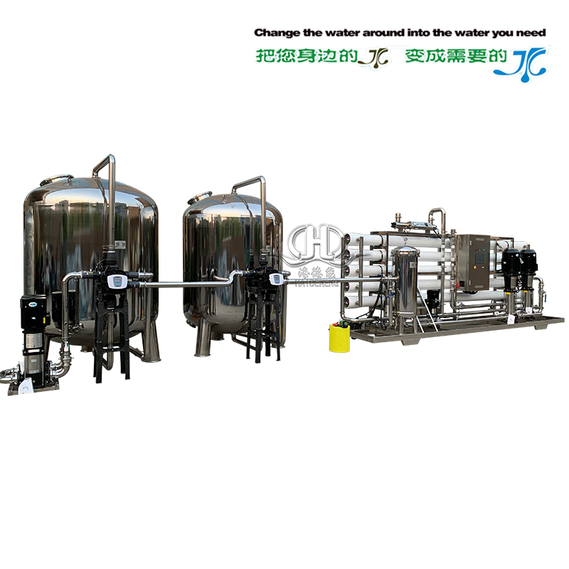 HDNRO_25000型反滲透純水系統(源水泵與高壓泵一用一備)