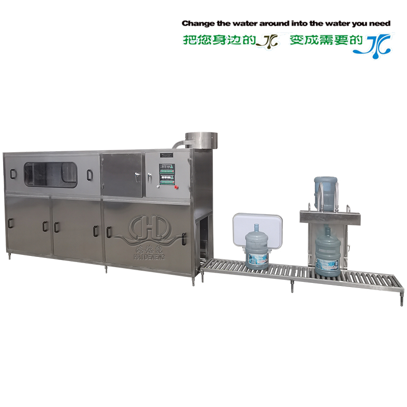 150桶5加侖桶裝礦泉水灌裝機生產線