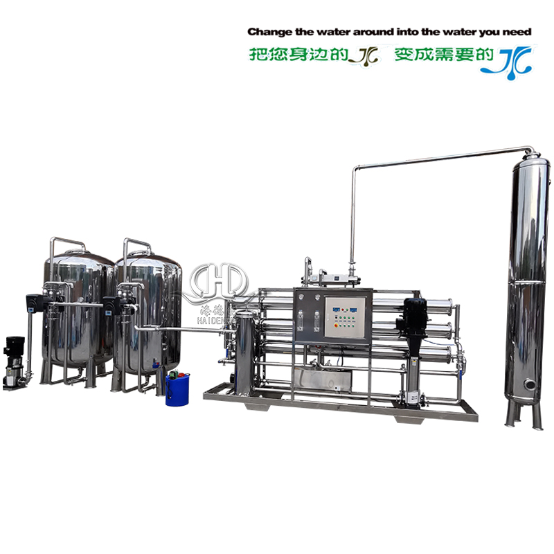 10噸全自動反滲透純水設備帶臭氧混合塔