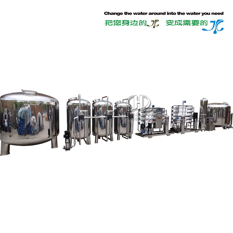 HDNUF-16000型超濾礦泉水加HDNRO-10000型反滲透純凈水